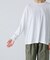ハイツイストコットン長袖Tシャツ
