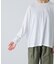 ハイツイストコットン長袖Tシャツ