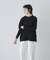 ハイツイストコットン長袖Tシャツ