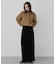 『洗濯可』ラメシャギークロップドカーディガン