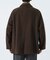 new basic　BOILED WOOL COAT