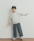 『親子リンク』『別注』PENNEYS×DOORS　THE FOX 裏毛クルーネックスウェット(KIDS)