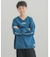 『150サイズあり』『別注』Russell Athletic×DOORS　フットボールロングスリーブTシャツ(KIDS)