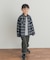 『150サイズあり』ネルチェックオーバーサイズシャツ(KIDS)