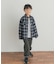 『150サイズあり』ネルチェックオーバーサイズシャツ(KIDS)