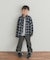 『150サイズあり』ネルチェックオーバーサイズシャツ(KIDS)