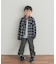 『150サイズあり』ネルチェックオーバーサイズシャツ(KIDS)