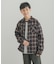 『150サイズあり』ネルチェックオーバーサイズシャツ(KIDS)