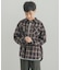 『150サイズあり』ネルチェックオーバーサイズシャツ(KIDS)