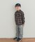 『150サイズあり』ネルチェックオーバーサイズシャツ(KIDS)