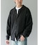 『WEB限定』ウール混もちもちシャツカーディガン