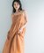 MARILYN MOON　SHEER TIERED DRESS