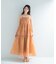 MARILYN MOON　SHEER TIERED DRESS