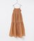 MARILYN MOON　SHEER TIERED DRESS