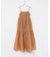 MARILYN MOON　SHEER TIERED DRESS