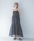 MARILYN MOON　SHEER TIERED DRESS