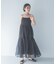 MARILYN MOON　SHEER TIERED DRESS