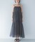 MARILYN MOON　SHEER TIERED DRESS