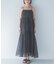 MARILYN MOON　SHEER TIERED DRESS
