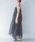 MARILYN MOON　SHEER TIERED DRESS