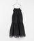 MARILYN MOON　SHEER TIERED DRESS