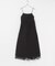 MARILYN MOON　SHEER TIERED DRESS