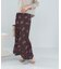 ダークプリント バイアススカート