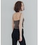 『UVカット』Swim URBAN RESEARCH　スイム サイドギャザーブラトップ