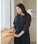 『UR TECH』ツイルフレアジャンパースカート 26AW
