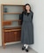 『UR TECH』ツイルフレアジャンパースカート 26AW
