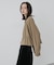 クロップドギャザーシャーリングシャツ