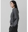 クロップドギャザーシャーリングシャツ