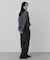 クロップドギャザーシャーリングシャツ