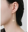 ニュアンスペタルミニパールフックピアス