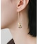 ニュアンスペタルミニパールフックピアス