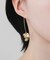 ニュアンスペタルミニパールフックピアス
