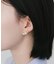 グラデーションパールピアス