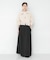 new basic　CLEAN VOLUME SKIRT