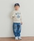 『別注』Champion×DOORS　アニマルプリント SWEATSHIRTS(KIDS)