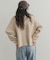『一部WEB限定カラー』ニットZIPブルゾン