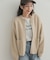 『一部WEB限定カラー』ニットZIPブルゾン