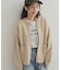 『一部WEB限定カラー』ニットZIPブルゾン