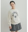 『150サイズ』『別注』Champion×DOORS　フロッキープリント SWEATSHIRTS(KIDS)