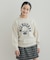 『150サイズ』『別注』Champion×DOORS　フロッキープリント SWEATSHIRTS(KIDS)