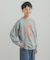 『150サイズ』『別注』Champion×DOORS　フロッキープリント SWEATSHIRTS(KIDS)