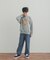 『150サイズ』『別注』Champion×DOORS　フロッキープリント SWEATSHIRTS(KIDS)