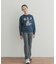 『150サイズ』『別注』Champion×DOORS　アニマルプリント SWEATSHIRTS(KIDS)