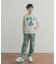 『150サイズ』『別注』Champion×DOORS　アニマルプリント SWEATSHIRTS(KIDS)