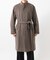 WOOL STAND COLLAR COAT