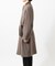 WOOL STAND COLLAR COAT